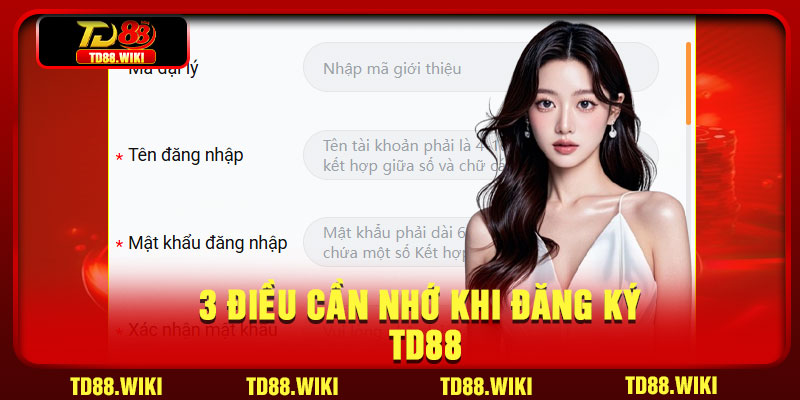 3 dieu can nho khi dang ky TD88