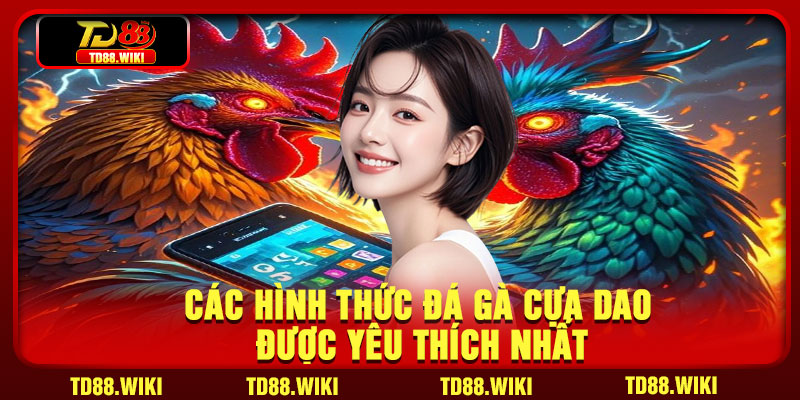 Các hình thức đá gà cựa dao được yêu thích nhất