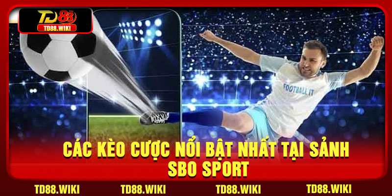 Các kèo cược nổi bật nhất tại sảnh SBO Sport