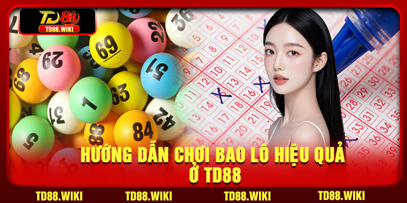 Hướng dẫn chơi bao lô hiệu quả ở TD88