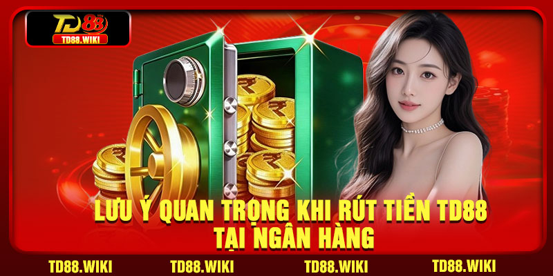 Luu y quan trong khi rut tien TD88 tai ngan hang